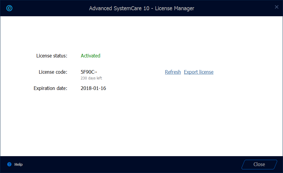 Advanced systemcare ultimate 11 license key updated